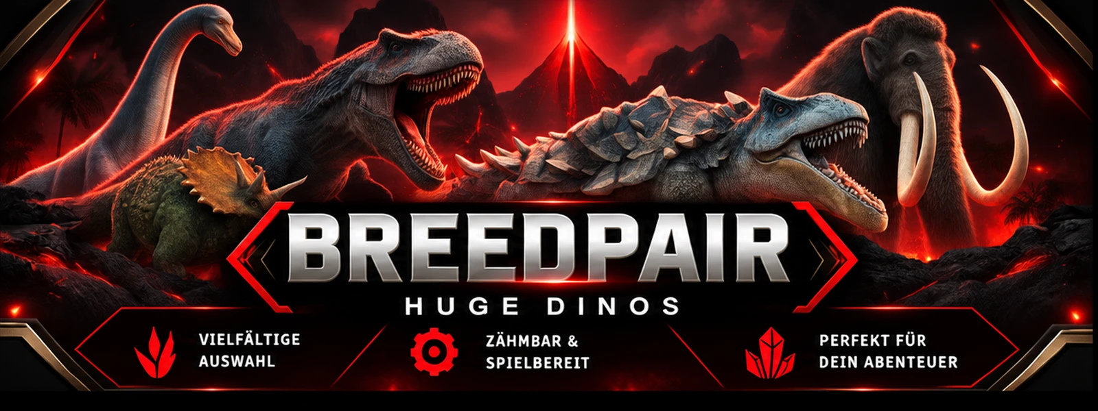 Breedpair Huge Dinos